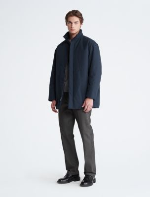 Cotton Nylon Blend Coat