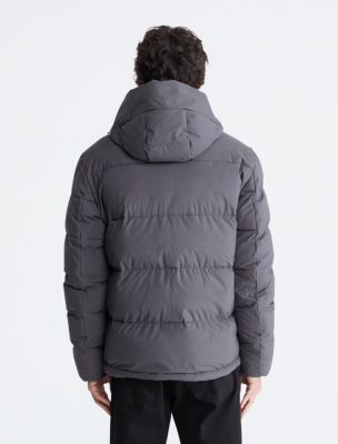 Calvin klein outlet hooded puffer coat