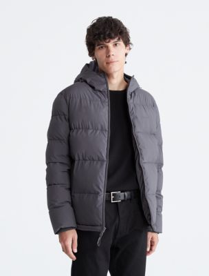 Calvin klein black down 2024 jacket