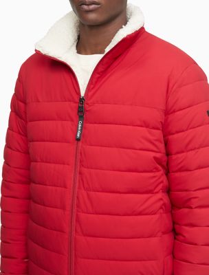 calvin klein sherpa jacket