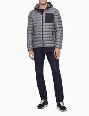 calvin klein mens bubble jacket