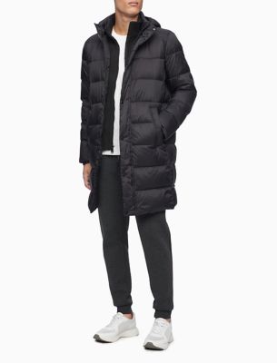 calvin klein men's jacket with hood