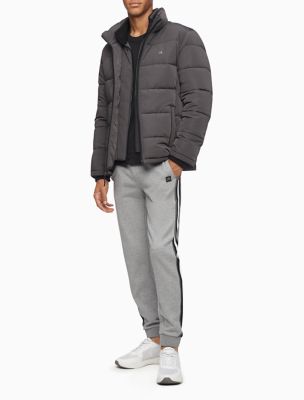 calvin klein quilted zip jacket