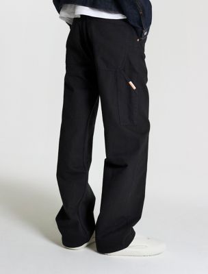 loose fit canvas carpenter pant