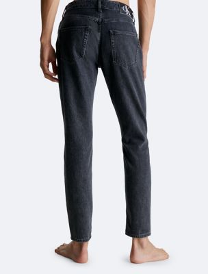 Relaxed Fit Dad Jeans, Denim Black