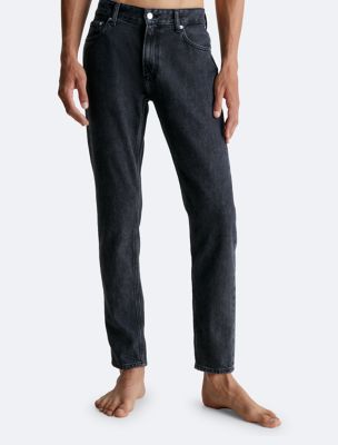 Relaxed Fit Dad Jeans, Denim Black