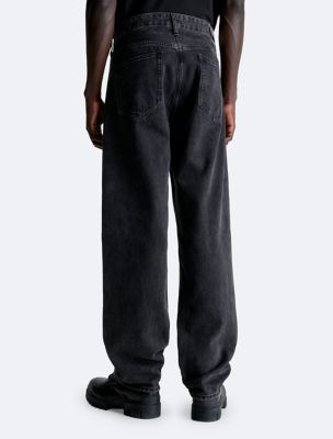 Pants and jeans Calvin Klein Jeans 90S Straight Pants Black