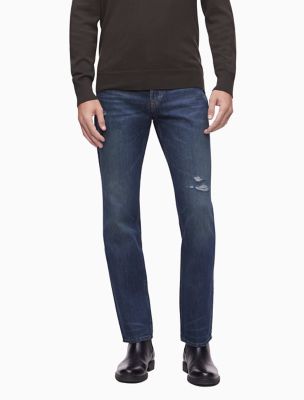 Ckj 035 straight 2024 side logo jeans