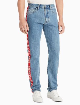 calvin klein straight icon jeans