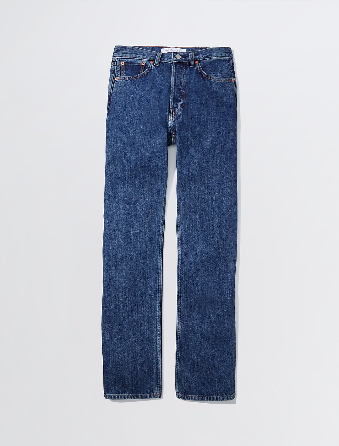 Standards Stone Indigo Rinse Straight Leg Jeans | Calvin Klein® USA