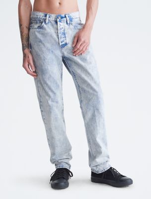 Naturals Standard Straight Fit Mineral Wash Jeans