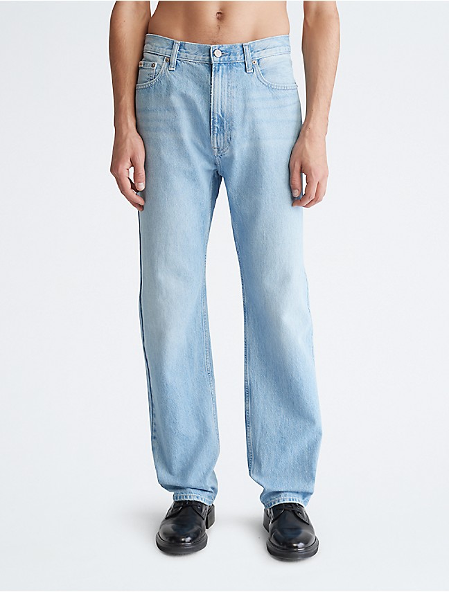 Slim Fit Light Blue Wash Klein® Jeans Calvin USA 