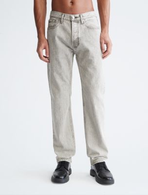 Naturals Standard Straight Fit Jeans, Light Forest