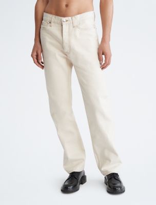 Calvin klein outlet relaxed straight jeans