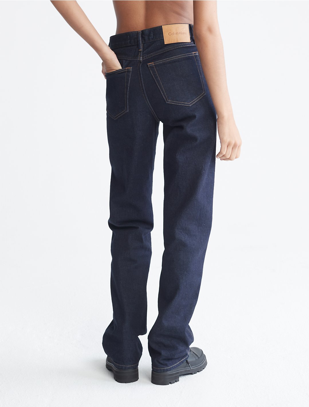 Standards Iconic Straight Fit Vintage Selvedge Jeans | Calvin Klein