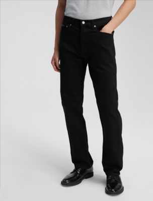 Standard Straight Fit Jeans, Forever Black