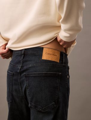 Short Straight en Jean Homme Calvin Klein Jeans Blanc - Pallas cuir