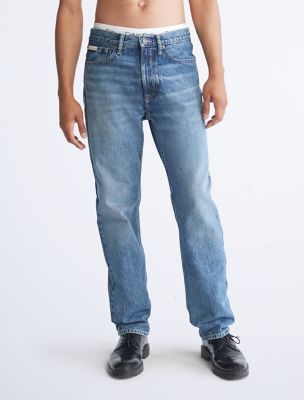 Standard Straight Fit Jeans, Tinted Stone