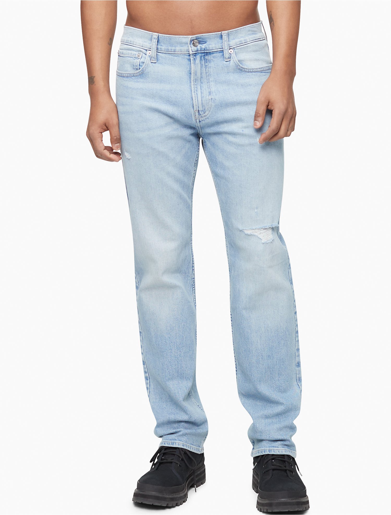 Standard Straight Fit Jeans | Calvin Klein
