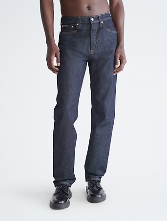 Hopelijk zitten gips Standard Straight Fit CK Blue Rinse Jeans | Calvin Klein® USA