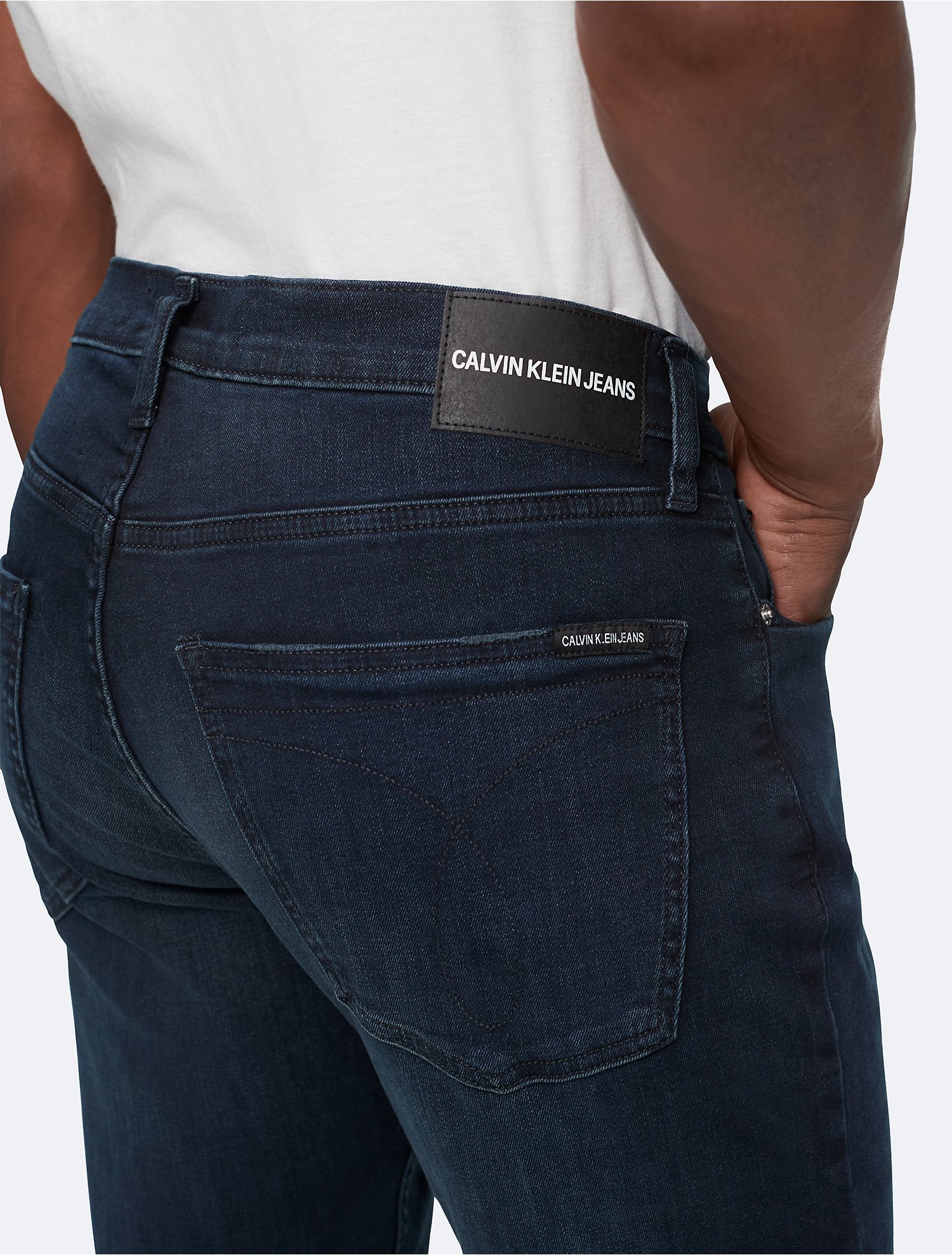 Straight Fit Boston Blue Jeans | Calvin Klein® USA