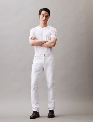 Calvin Klein Men's Body Long John Bright White Winter Under Pants Bottoms  DEAL
