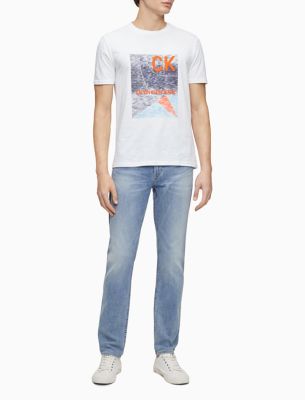 calvin klein athletic fit jeans