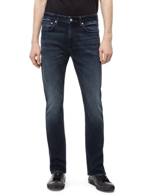 calvin klein straight leg jeans mens