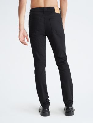 Buy Calvin Klein Jeans Slim Fit Black Jeans from Next France