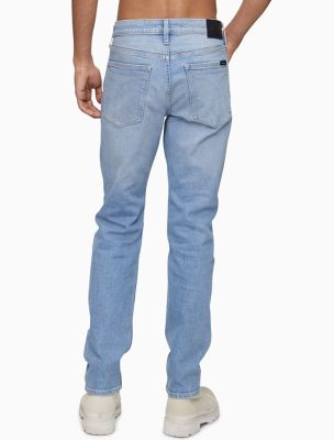 GIVENCHY Slim-Fit Distressed Coated Jeans for Men