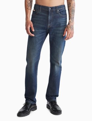 Calvin klein store slim straight jeans