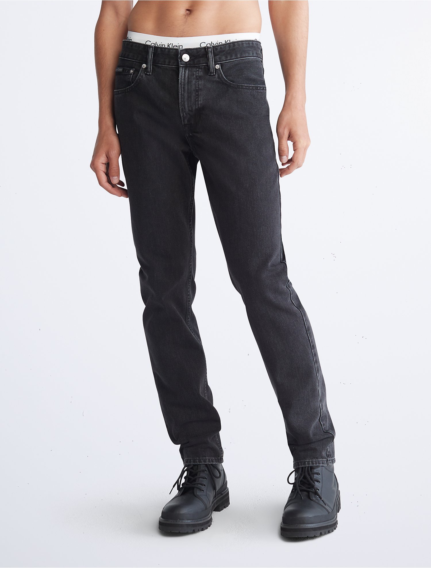 Slim Fit Black Jeans | Calvin Klein