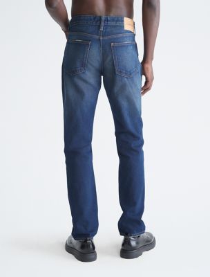 slim fitting jeans