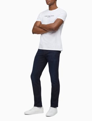 calvin klein slim fit stretch jeans