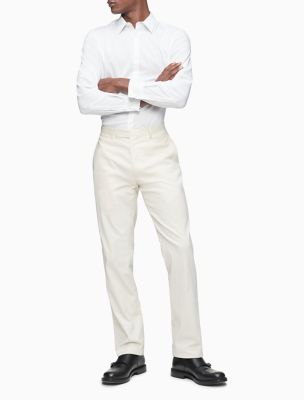 off white dress pants