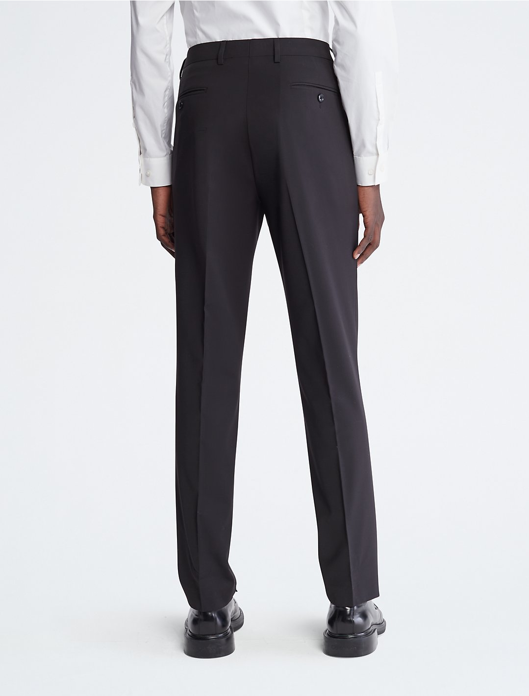 Skinny Fit Black Suit Pants | Calvin Klein