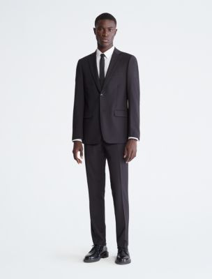 Plain Weave Suit Pants