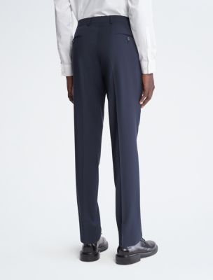 Calvin klein blue suit hot sale pants