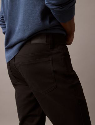Calvin Klein Men's Pocketed Zippered Wear to Work Pants Purple Size 6 Petite