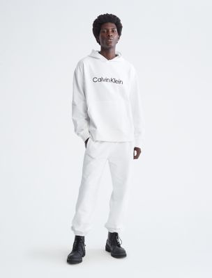 Calvin Klein Performance Logo Joggers in Natural