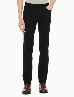 calvin klein slim fit pants women's