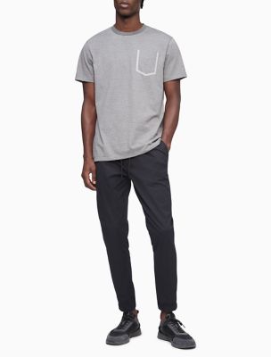 skinny twill joggers