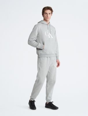 Monogram logo best sale fleece joggers