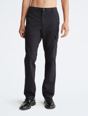 Men's Slim Fit Twill Cargo Pants 