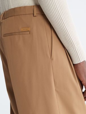 Gabardine Wide Leg Pants | Klein® Calvin USA
