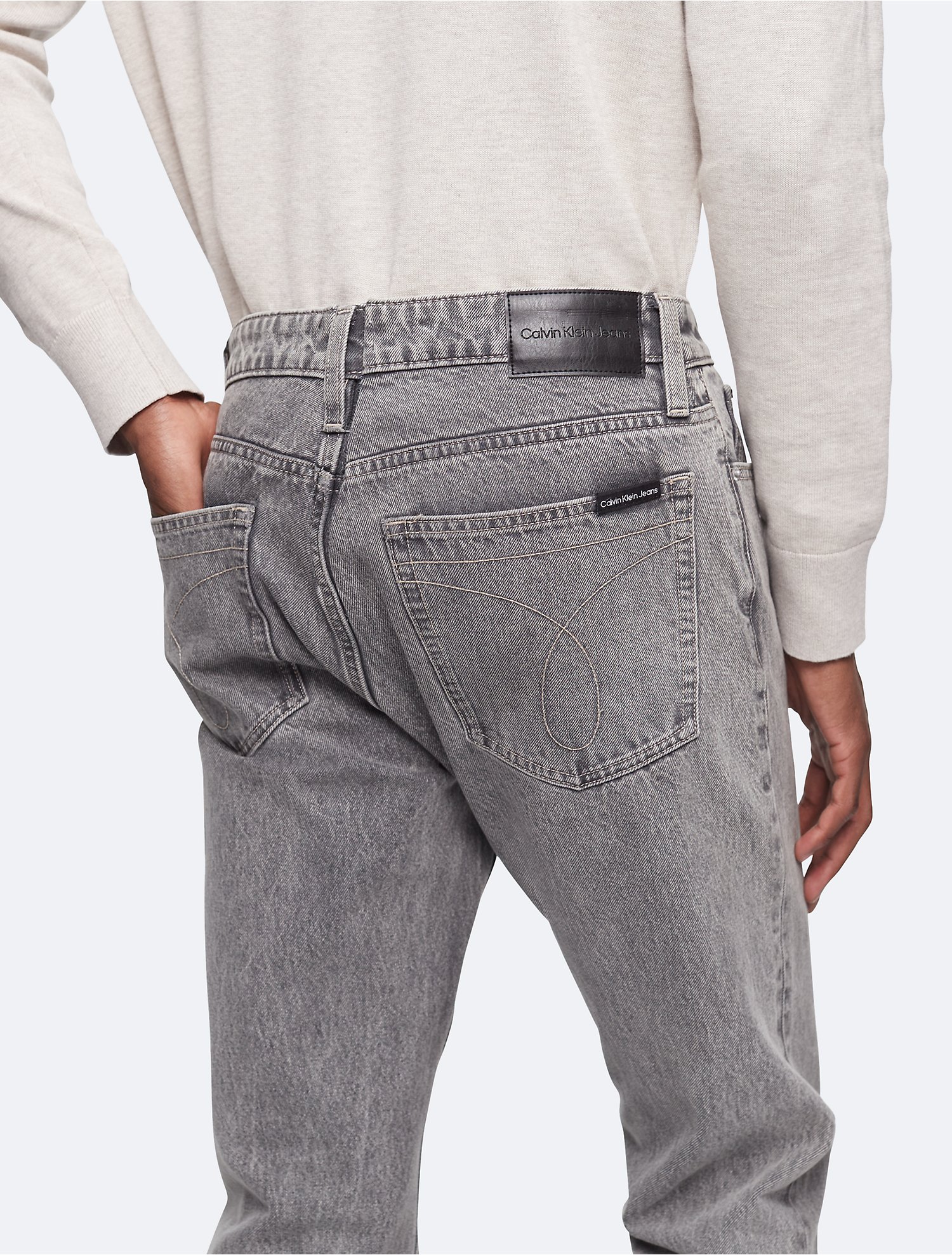 Slim Straight Fit Warp Stretch Jeans | Calvin Klein® USA
