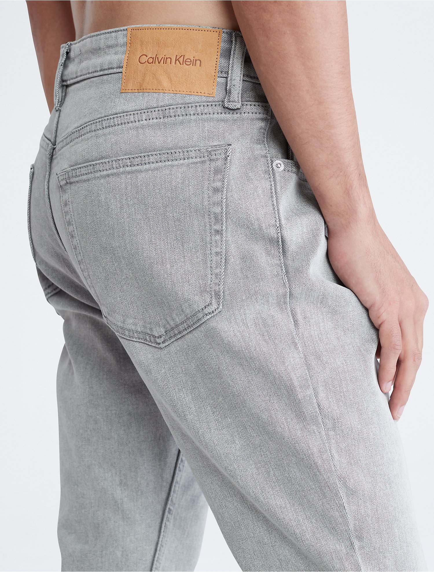 correct Moeras pauze Slim Fit Graphite Jeans | Calvin Klein