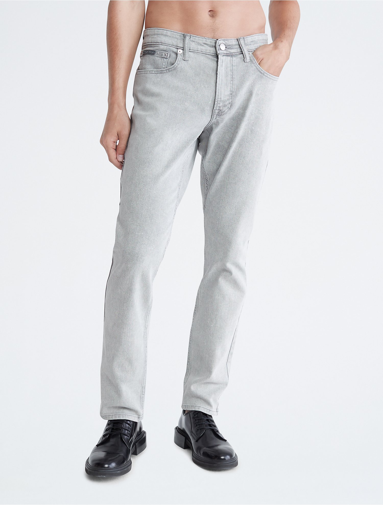 Slim Fit Graphite Jeans | Calvin Klein