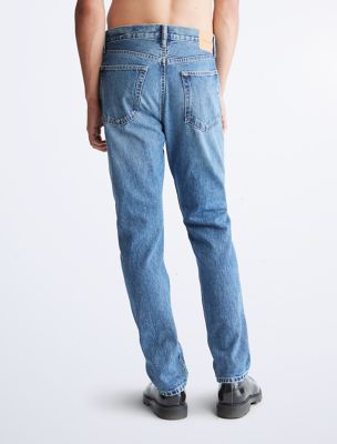 Calvin klein shop men's straight jeans