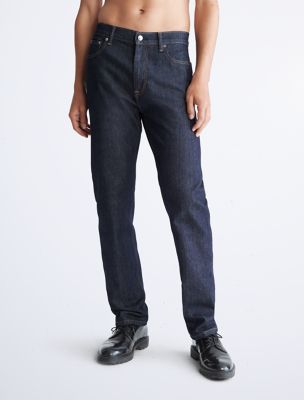 Slim Straight Fit Blue Rinse Jeans